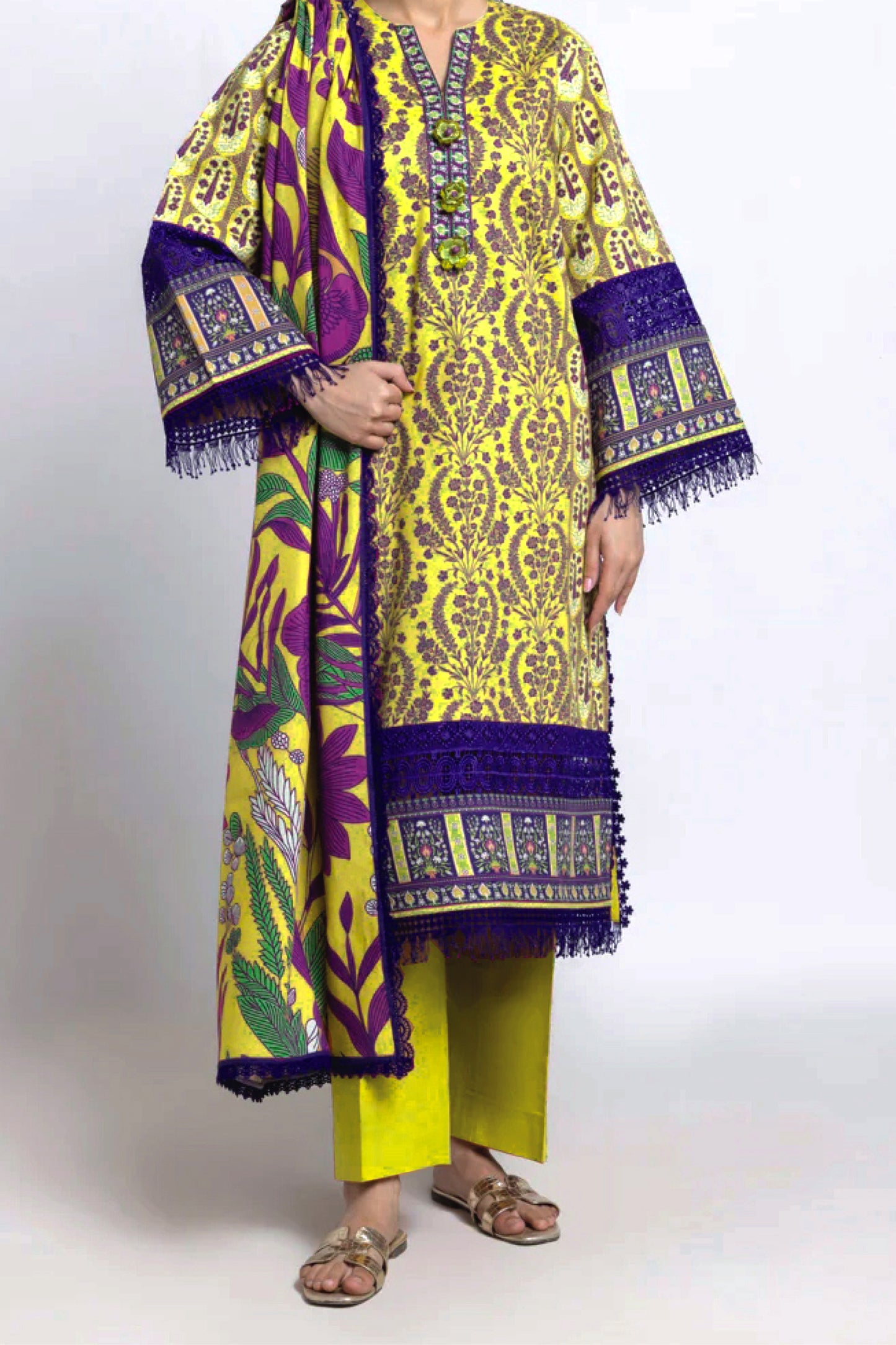 Bonanza Satrangi – Verdant (Bohemian Vibe Vol. 02) – 3 Piece Unstitched Digital Printed Lawn