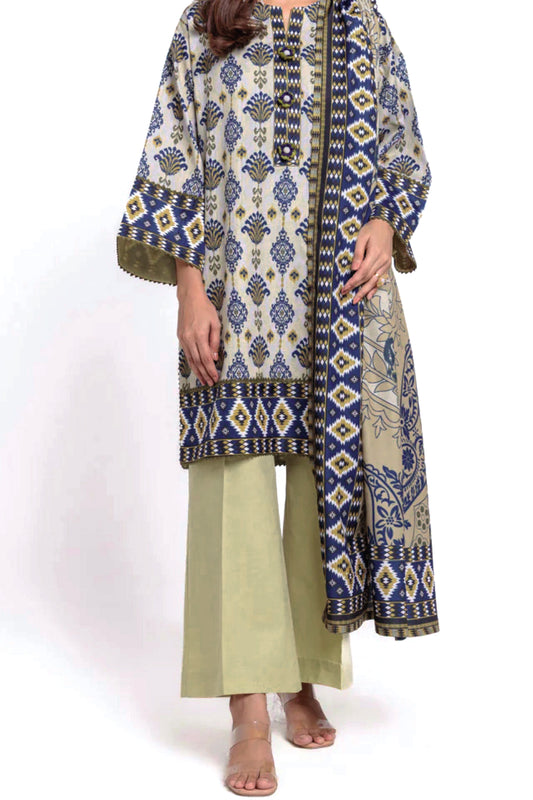 Bonanza Satrangi – Potala (Bohemian Vibe Vol. 02) – 3 Piece Unstitched Digital Printed Lawn