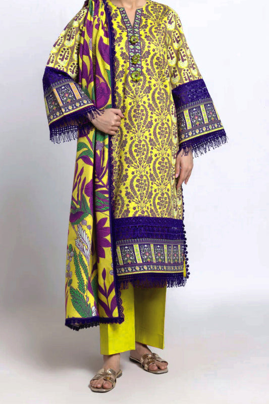 Bonanza Satrangi – Verdant (Bohemian Vibe Vol. 02) – 3 Piece Unstitched Digital Printed Lawn