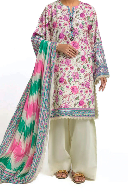 Bonanza Satrangi – Heritage (Bohemian Vibe Vol. 02) – 3 Piece Unstitched Digital Printed Lawn